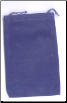 Blue Velveteen Bag                                                                                                      