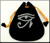 Eye of Horus Velveteen Bag                                                                                              